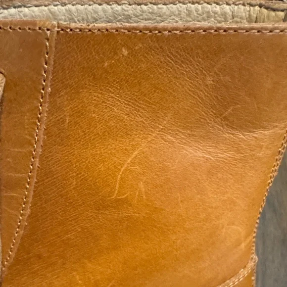 Madewell Women's Tan Leather Ankle Boots - Picture 5 of 6